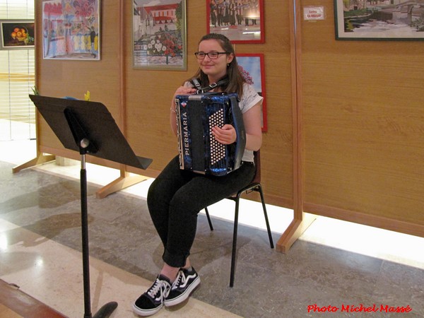 Un beau concert de France-Accordéon a été donné au Salon des Peintres des Amis du Châtillonnais