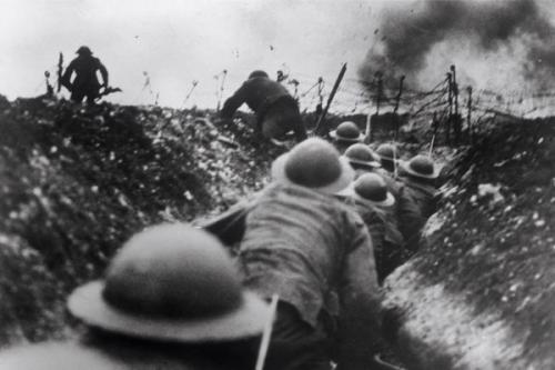 La guerre des tranchées