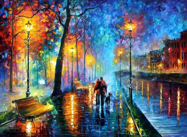 Peinture de : Léonid Afremov