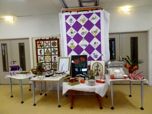 Une très belle exposition de patchwork à la MJC Lucie Aubrac