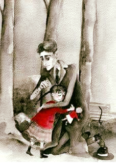 Franz Kafka et la poupée voyageuse" - liliane demo alias Tite Lili