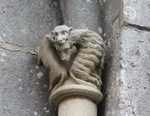 L'église de Gargilesse, les chapiteaux