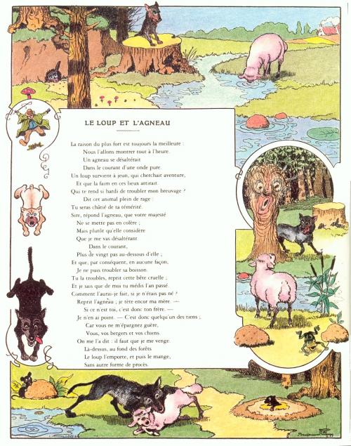 Fables de La Fontaine et Roman du Renard avec Benjamin Rabier