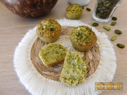 Financiers à la pistache  