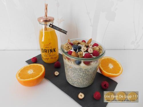 Pudding végétal aux graines de chia