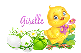 749P Mon p'tit poussin - Pâques, signature, blinkie
