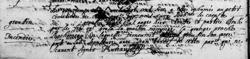 Terrible année 1715