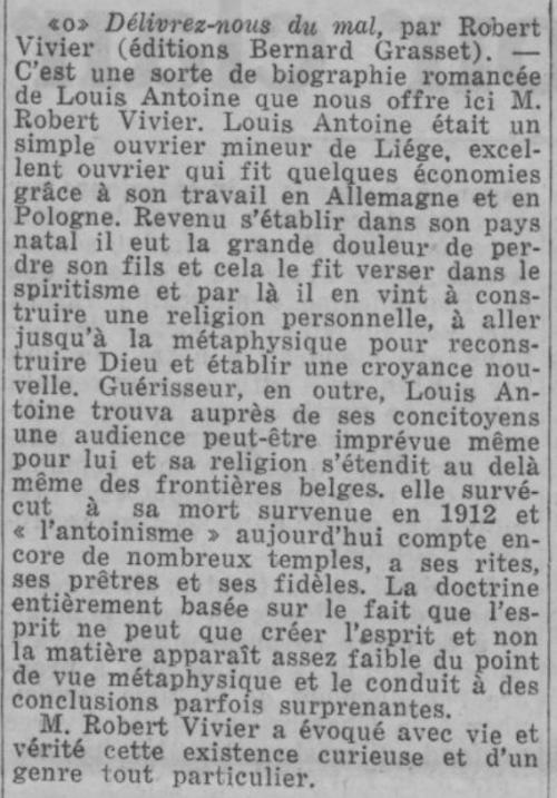 Délivrez-nous du mal (L'Homme libre, 30 mars 1936)