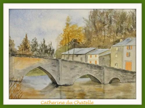 Aquarelles à Villiers le Duc...