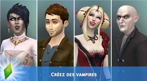 Pack de jeu : Vampires