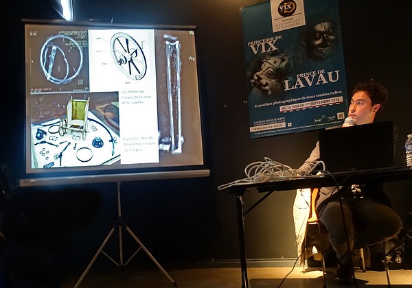 "Le prince de Lavau" une conférence de Bastien Dupuis, archéologue à l'I.N.R.A.P, proposée par les Amis du Musée du Pays Châtillonnais-Trésor de Vix