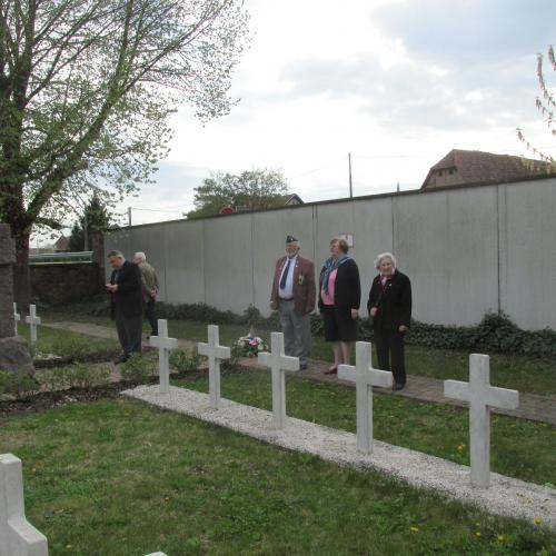 * Cérémonie à Obenheim le 17 avril 2015