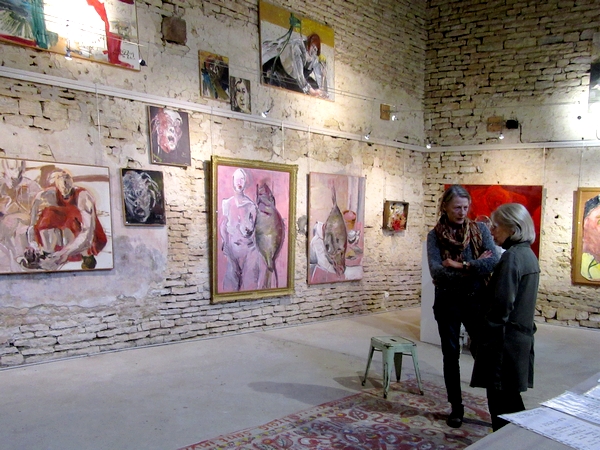 Karin Neumann expose avec Didier Deplat à Nesle et Massoult