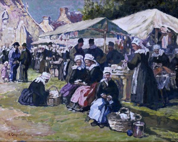Peinture de : Renée Carpentier-Wintz 