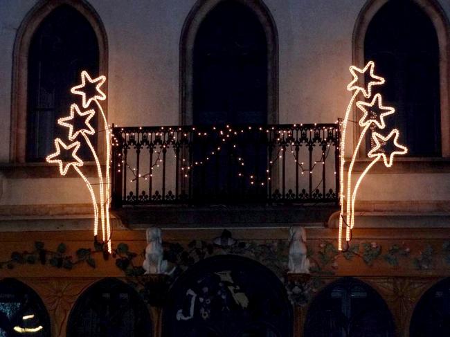  L'heure bleue, c'est le moment de la journée où les illuminations sont les plus belles....