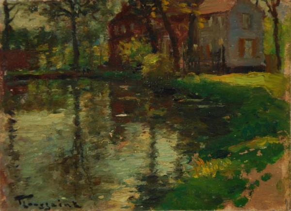 Peinture de : Fernand Toussaint
