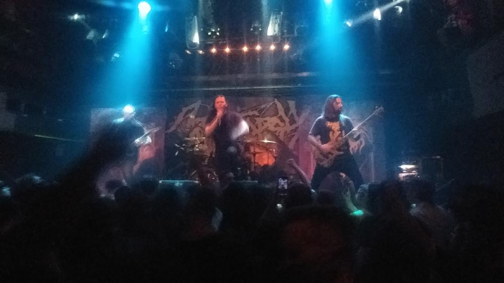 Cryptopsy, Abysmal Dawn, Visceral Disgorge, Reaping Asmodeia and Warforged at Foufounes Électriques on October 6th 2023
