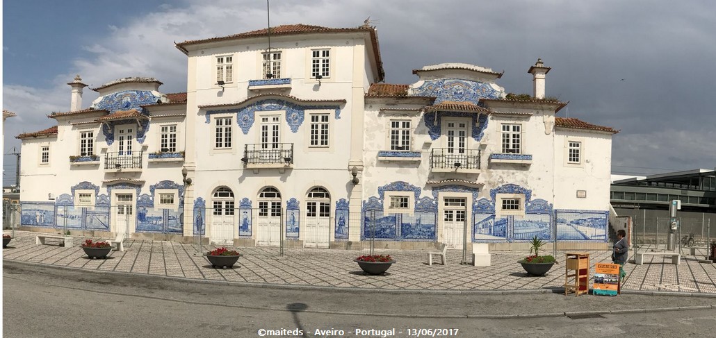 Ancienne gare d'Aveiro - Portugal