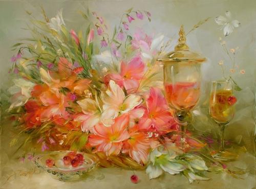 Peinture de :Anna Homchick