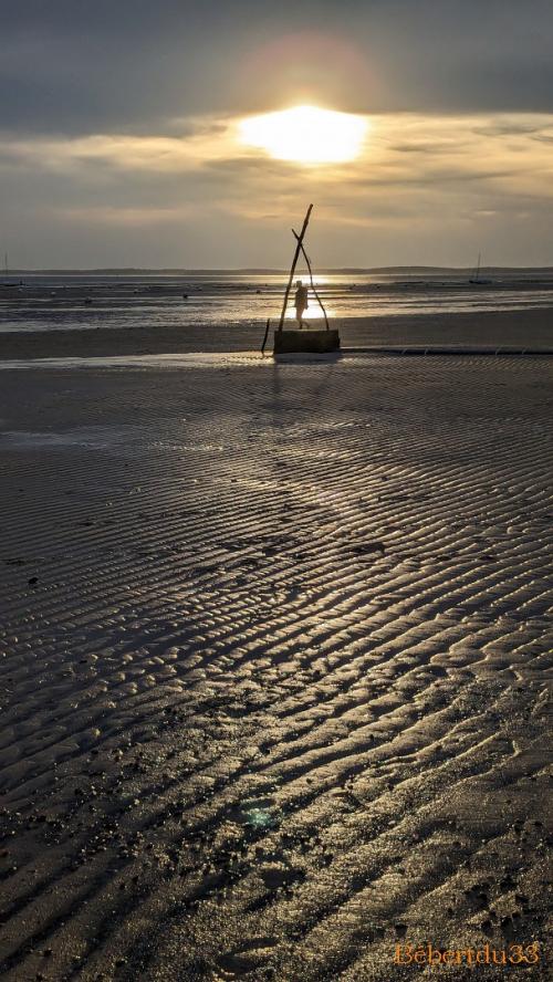 coucher de soleil à ...