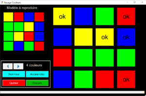 Pavage en couleurs : nouveau jeu jeu d’observation iDée