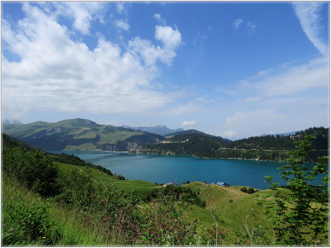 LE  BARRAGE  DE  ROSELEND  SAVOIE 