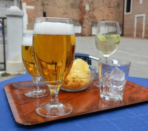 Pause au Snack Bar Colleoni à Venise