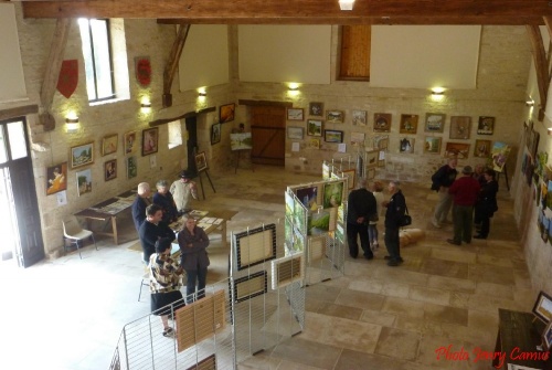 Les peintres de la Section Peinture des Amis du Châtillonnais ont exposé à Jully (Yonne)