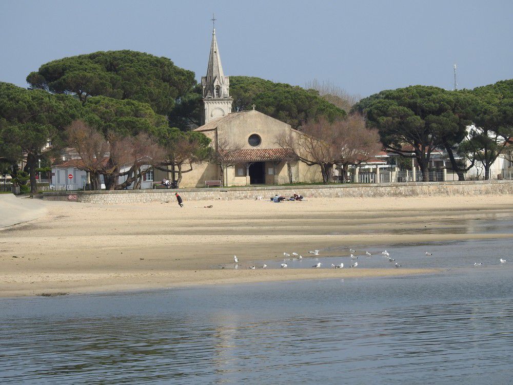 L'église Saint-Eloi à Andernos - mars 2021