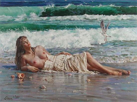 Peinture de : Guan Zeju