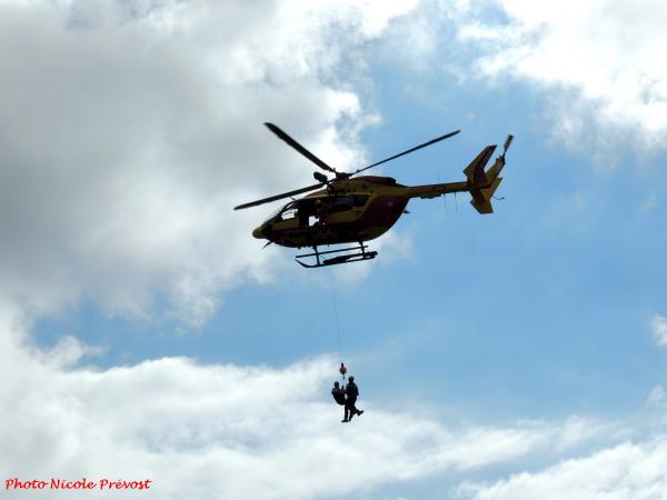 Le meeting aérien de Méribel, vu par Nicole Prévost...