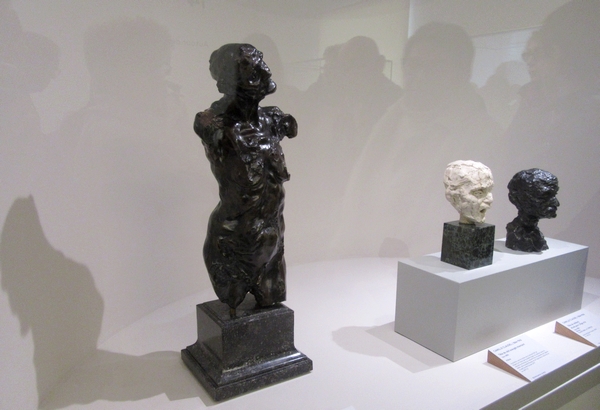 Visite du Musée de Nogent sur Seine avec l'ACC : la partie consacrée à la sculptrice Camille Claudel...