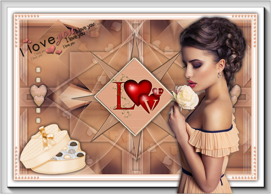 St Valentin I love you