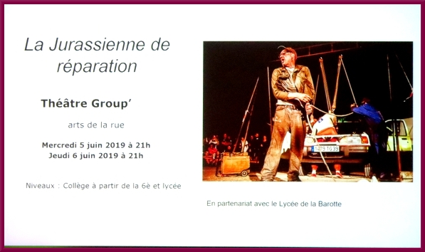 Présentation de la saison 2018-2019 jeune public, au théâtre Gaston Bernard de Châtillon sur Seine