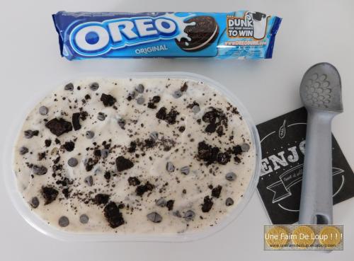 Crème glacée Oreo