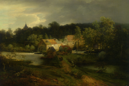 Peinture de : Andréas ACHENBACH