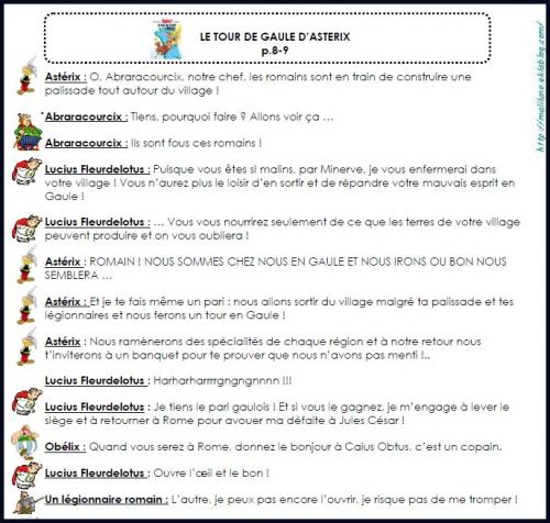 Littérature: Le tour de Gaule d'Astérix