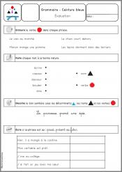 Ceintures de compétences - Evaluations