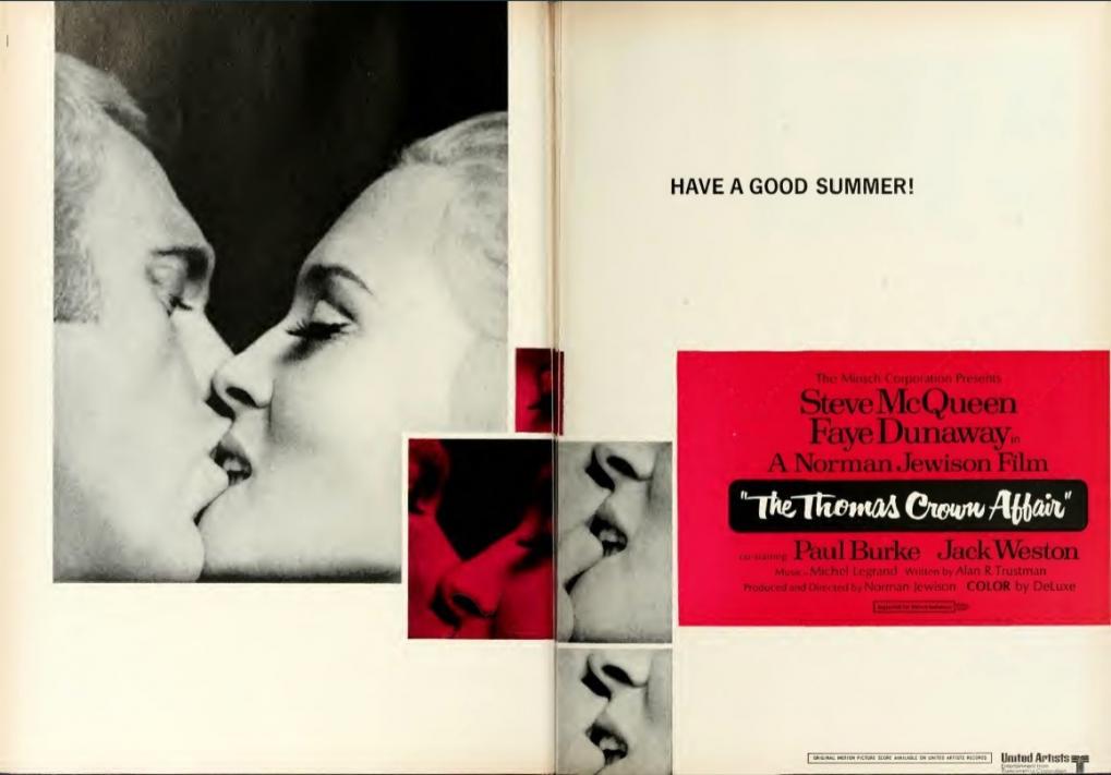 THE THOMAS CROWN AFFAIR box office usa 1968