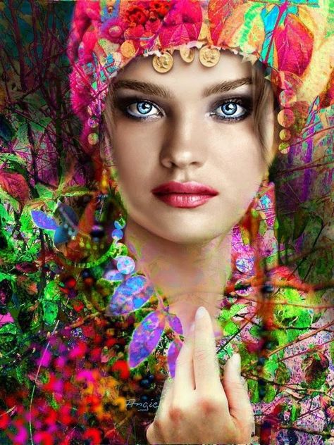 Coiffures foulards (suite)