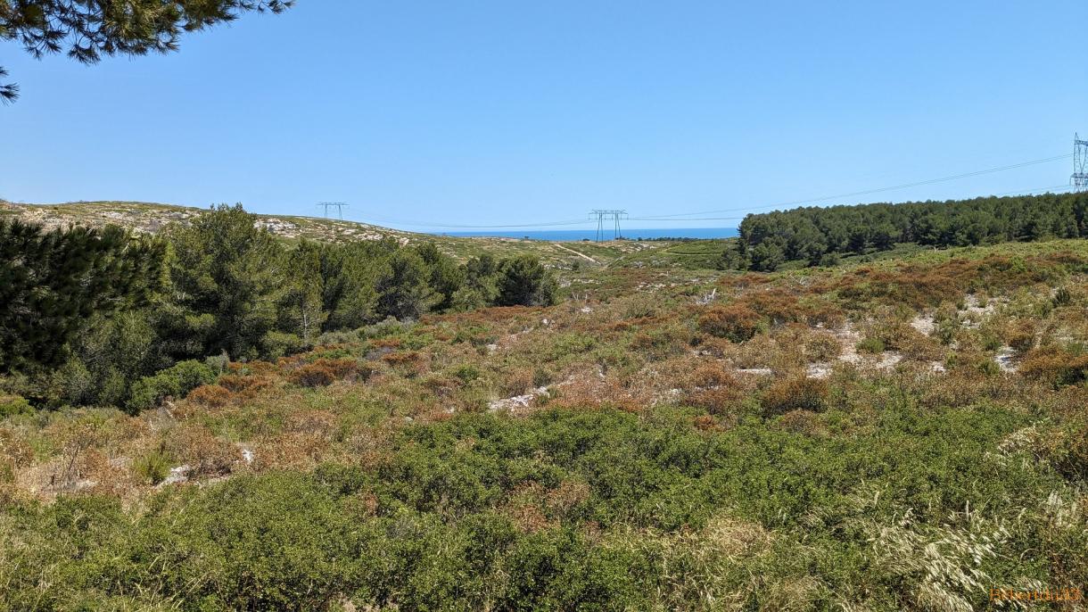 depuis l'aire de Caro (dept 13)