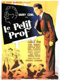 LE PETIT PROF  BOX OFFICE FRANCE 1959 AFFICHE DE RENE LEFEBVRE