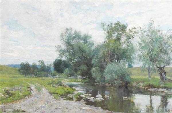 Peinture de : H. Bolton Jones
