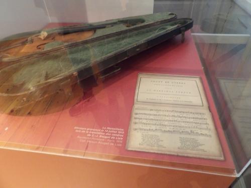 Visite de la maison natale de Rouget de Lisle, séjour camping-car