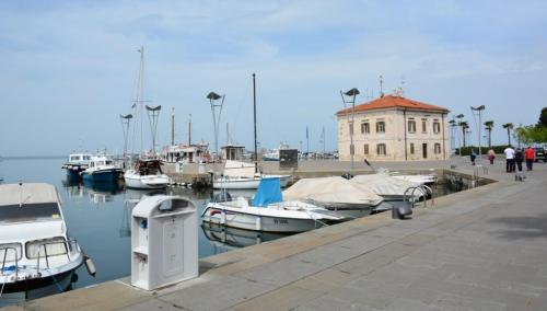 Le port de plaisance et de pêche à Koper