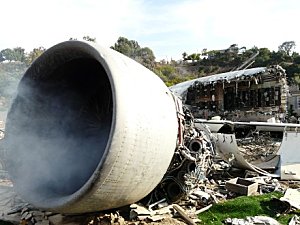 avion crash universal studio