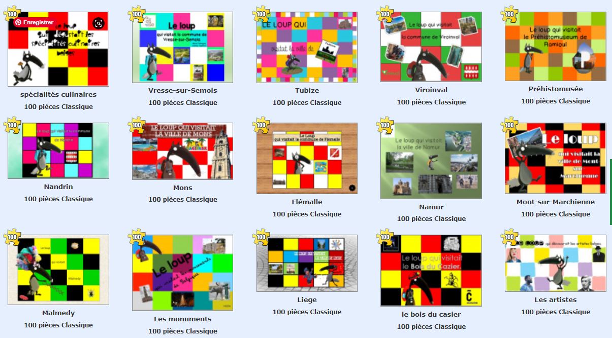 puzzles loup
