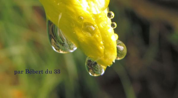 des gouttes d'eau space !  