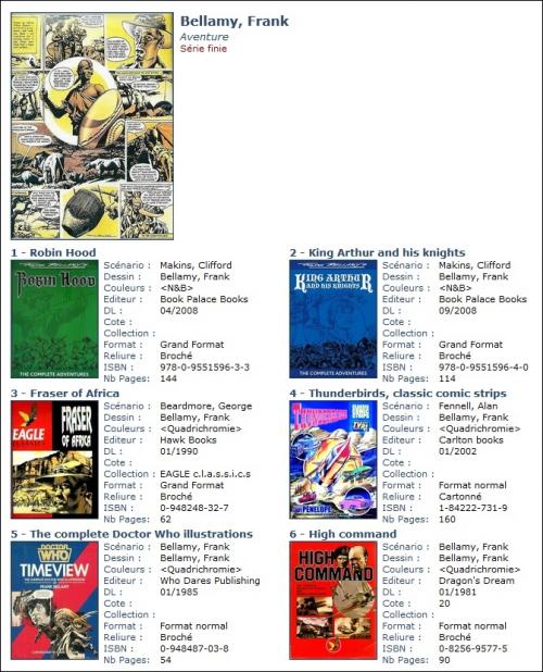 Frazer l'Africain par Franck Bellamy