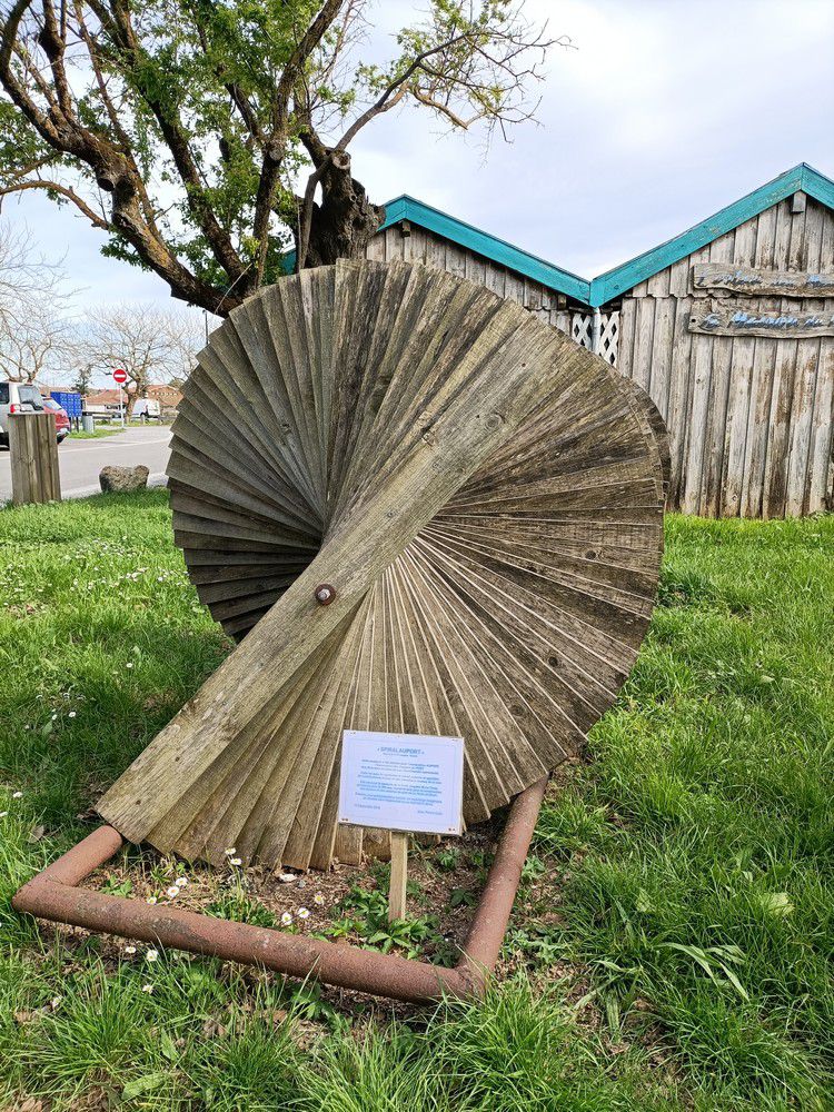 La Spiralauport, à La Teste...